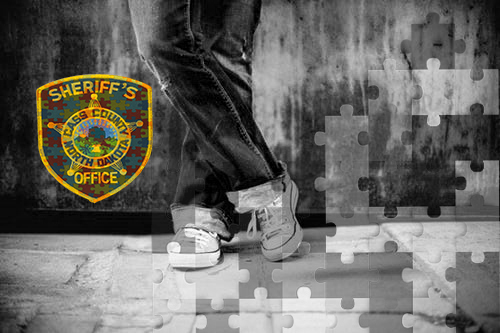 Feet Legs Puzzle Sheriff Patch