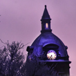 Thumbnail image of the Cass County Courthouse clock tower in the winter