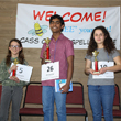 Thumbnail Image showing the top three finishers in the 2023 Cass County Spelling Bee