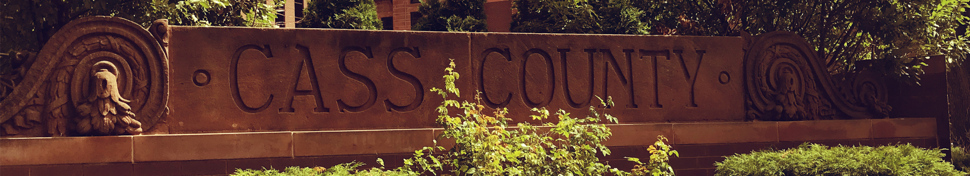 Banner image of the Cass County Courthouse