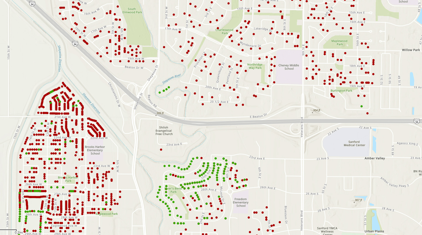 Image of a map from the Assessor