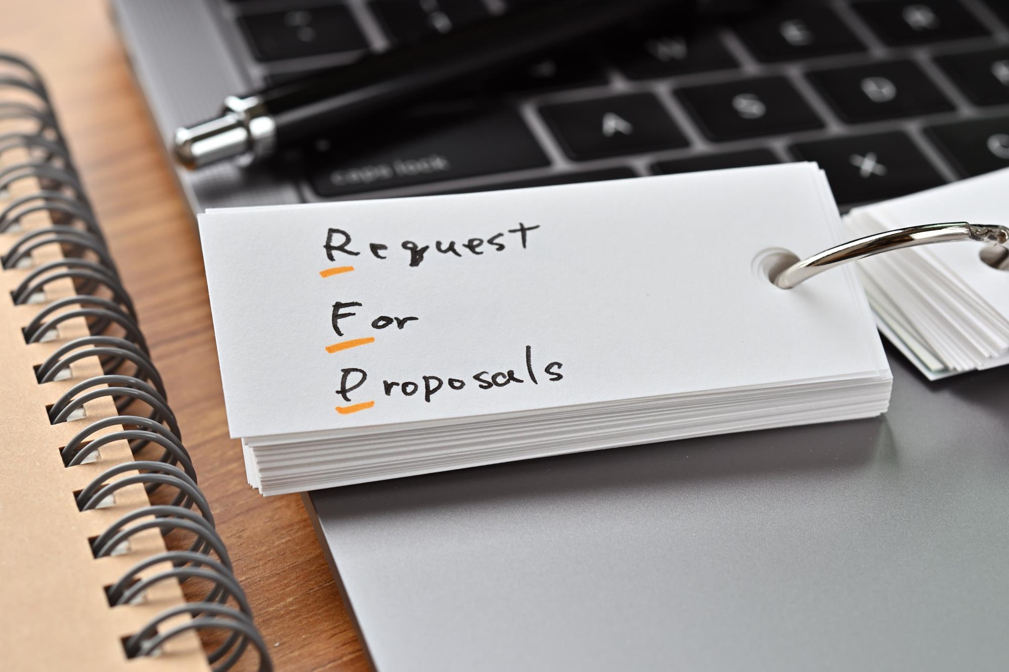 Image of a tag that is titled Request for Proposals