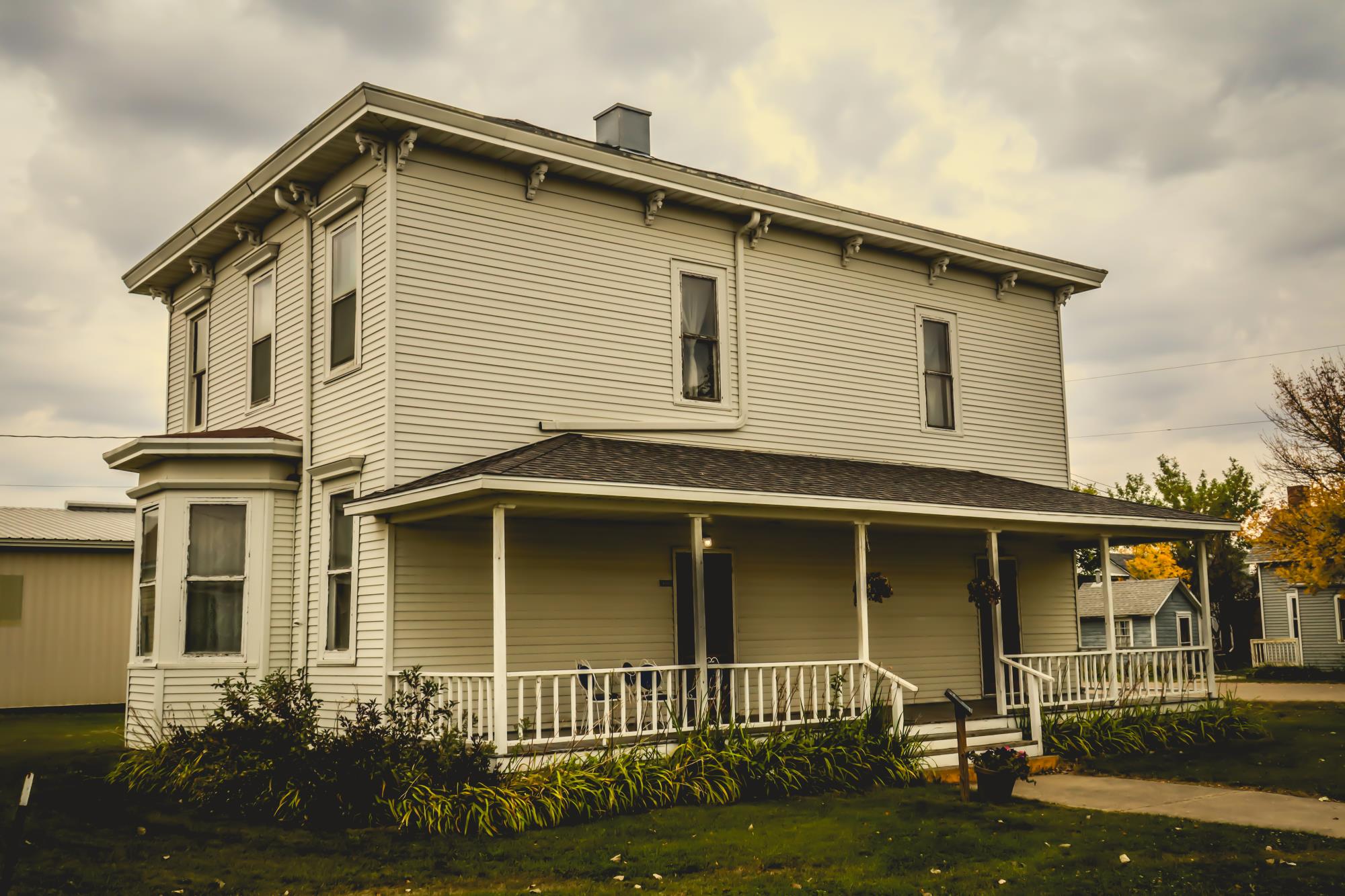 The Houston House was built in 1881 near Hunter, ND